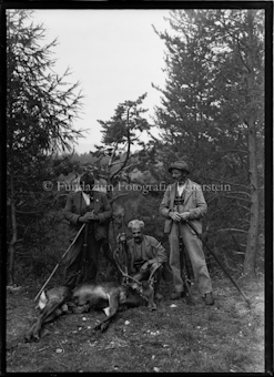 Originalbeschriftung der Schachteln «Jägerplatten»