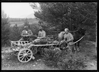 Originalbeschriftung der Schachteln «Jägerplatten»