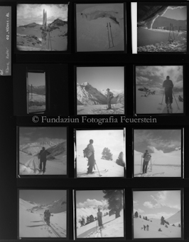 Aufnahmen einer Skitour