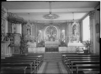 Altar mit Kanzel