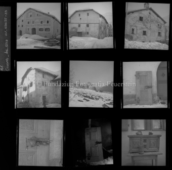 Guarda, Aufnahmen für Arch. Könz 1941