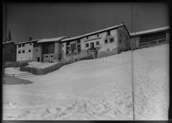 Dorfpartie im Winter