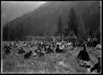 Tierfotografen. Personen Nationalpark.