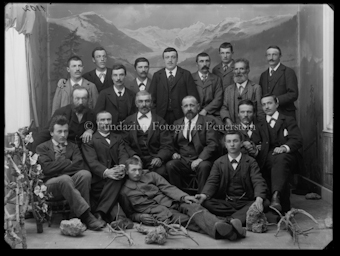 Gruppenfoto von Männer