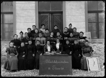 Gruppenfoto des Arbeitslehrerinnenkurses