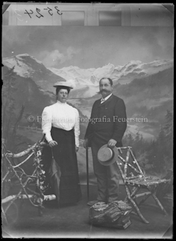 Porträt Frau mit Mann