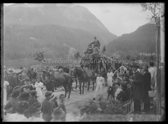 Einweihung Rhätische-Bahn, Scuol, Festumzug