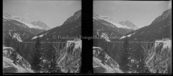 Aufnahmen mit Zug für die Rhätische Bahn