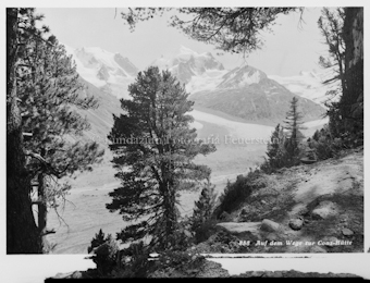 Auf dem Weg zur Coaz-Hütte
