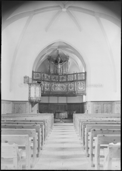 Innenaufnahme Kirche Sus