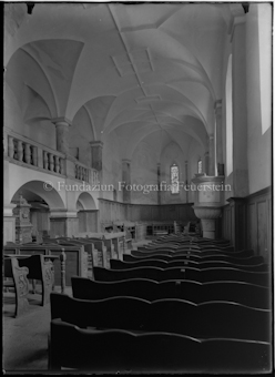 Innenaufnahme Kirche Ardez