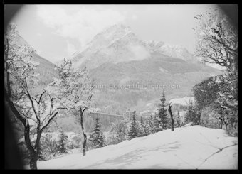 Landschaftsaufnahme im Winter