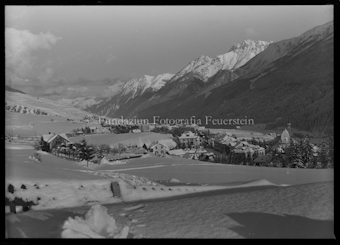 Landschaftsaufnahme mit Scuol