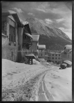 Dorfpartie in Scuol