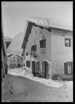 Dorfpartie in Scuol