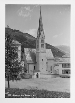 Kirche in Sta. Maria, Münstertal