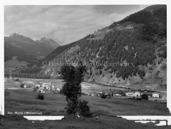 Blick auf Sta. Maria, Münstertal