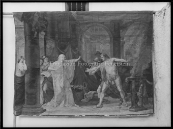 Aufnahme eines bemalten Tuchs