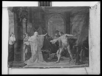 Aufnahme eines bemalten Tuchs