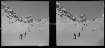 Skifahrer im Val Tuoi