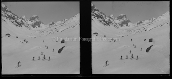 Skifahrer im Val Tuoi