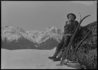 Skifahrer im Val Tuoi