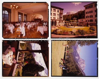 Aussenaufnahmen, Innenaufnahmen Essaal, Balkon, Golfplatz