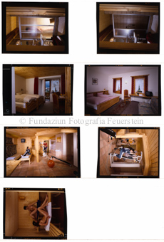 Innenaufnahme Zimmer, Sauna und Fitnessbereich