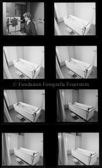 Innenaufnahme, Frau in Kurbad 