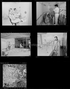 Innenaufnahme Spa, Aussenaufnahme Gedenkstein