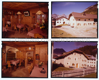 Aussenaufnahme Gebäude, Innenaufnahme Esszimmer