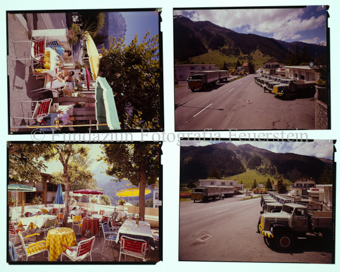 Aussenaufnahme Strasse, Restaurant an Strasse