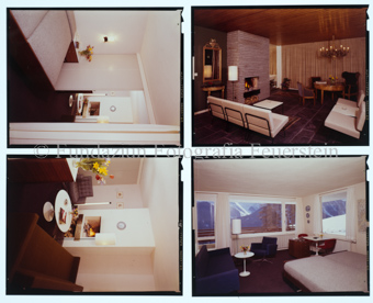 Innenaufnahme Kamin, Lounge