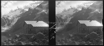 Bovalhütte mit Bernina