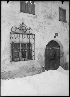 Hausfassade in Guarda