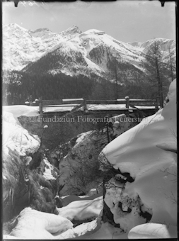 Piz d'Esan von Brail weg