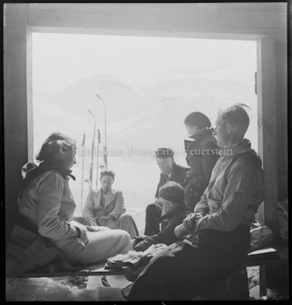 Wergenstein im Skigebiet