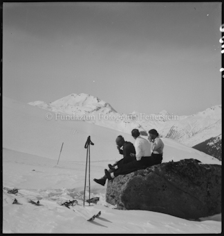 Winteraufnahmen Skigebiet