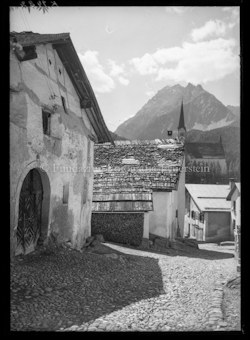 Dorfgasse mit Pisoc (Braista)