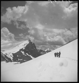 Lischanagebiet Sommer, Gletscher Blick gegen Piz d'Immez
