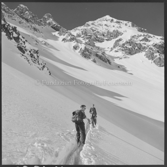 Winter Aufstieg zum Piz Minschun