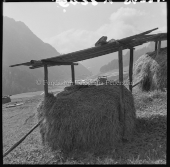 Samnauntal, Heugaden Blick auf Compatsch und Laret