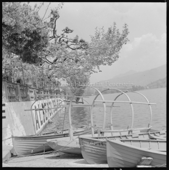 Motiv bei Ponte Tresa mit Fischerbooten