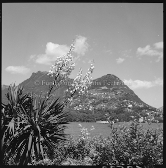 Lugano, Quai mit Monte Brè und Monte Boglia