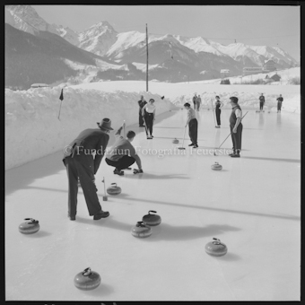 Eisplatz Scuol Curling
