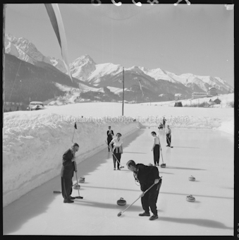Eisplatz Scuol Curling