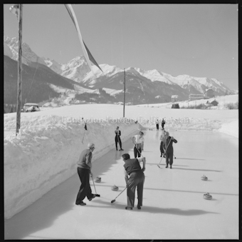 Eisplatz Scuol Curling