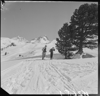 Silvrettatour 1956, ? gegen Bürkelkopf