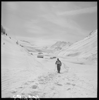 Silvrettatour 1956, Boden gegen Fluchthorn Zahnjoch