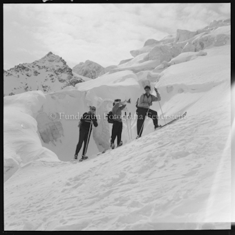 Silvrettatour 1956, Abbruch Ochsentaler Ferner gegen Buin